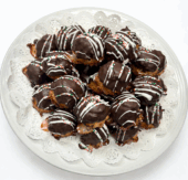 Chocolate Covered Macaroons (Per Pound)